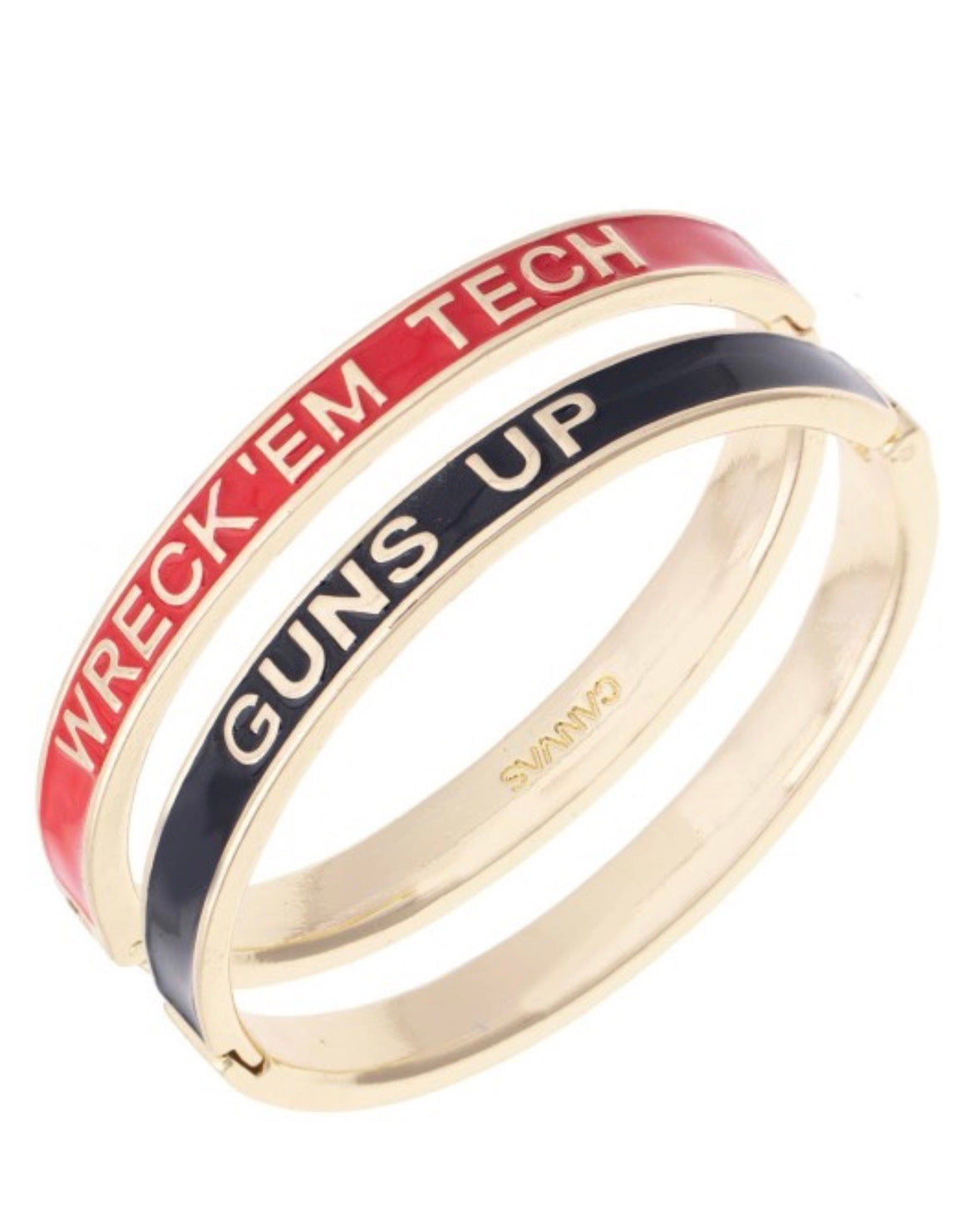 Texas Tech Double Sided Bracelet