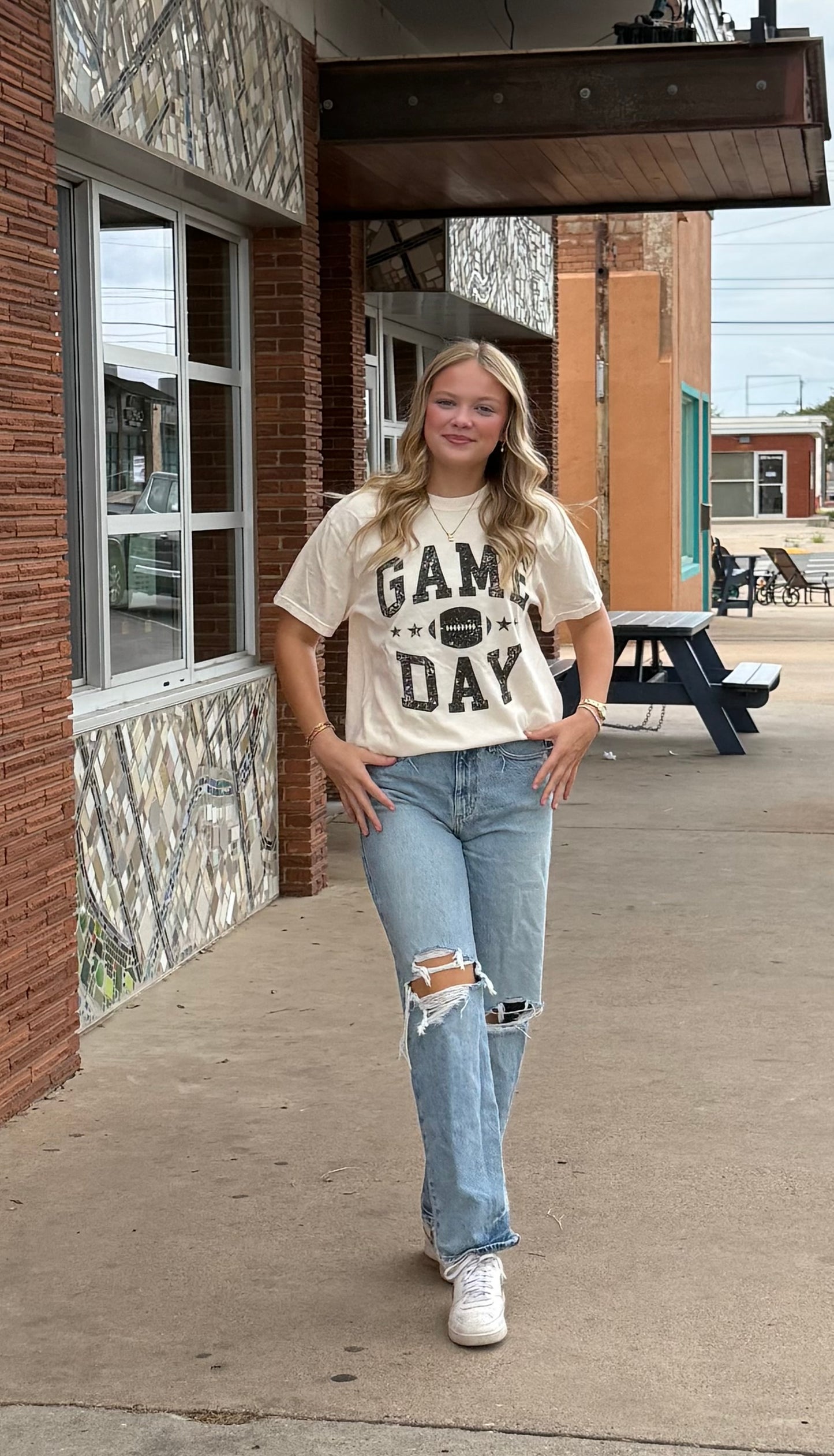 Ivory Game Day T-Shirt