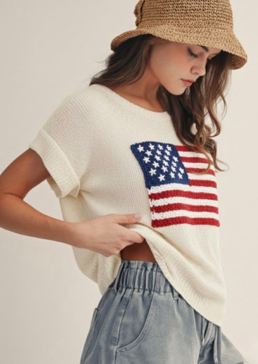 American Flag Top
