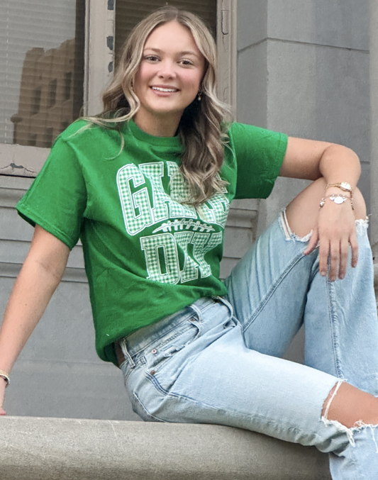Kelly Green Gameday Shirt